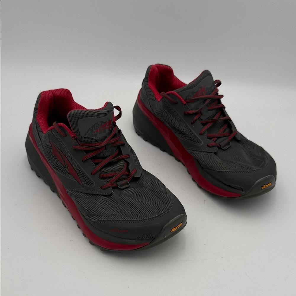 Altra Men's Athletic Shoes Gray and Red